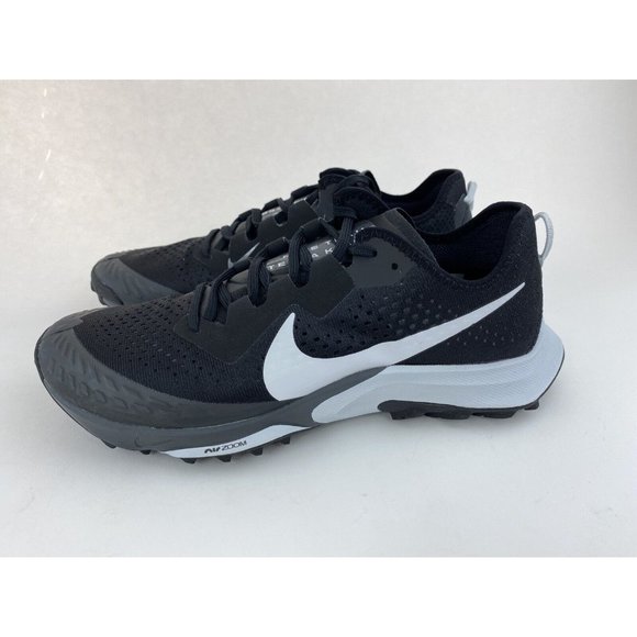 Nike Air Zoom Terra Kiger 7 Black Pure Platinum Men's Trail Running Shoes CW6062 - Picture 10 of 12